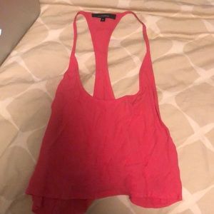 Hot pink crop top